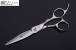 ergonomic : Mitzaki Niisay steel (6.0 Zoll) , geschmiedete Dolchklinge, perfekte Sliceschere, Scherenblätter aus 440C Japan-Stahl, Unsere Empfehlung für Friseure die viel Slicen